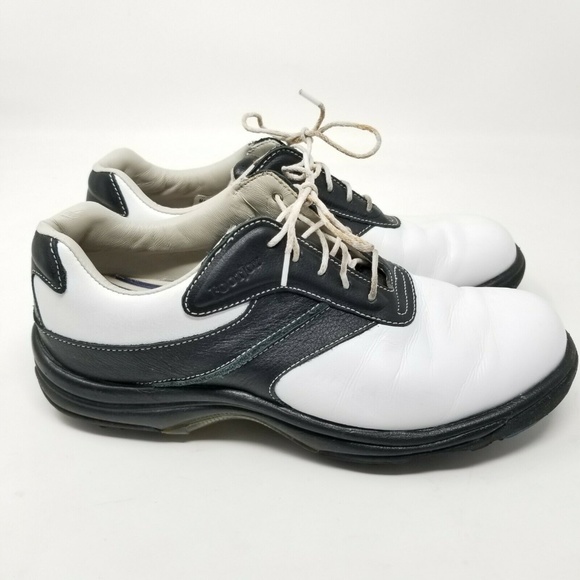 Woman’s FootJoy Contour Series White Black Golf Sh - Picture 8 of 11